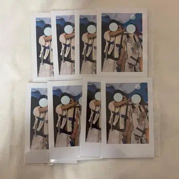 이레이스 실사 폴라로이드 파랑팀