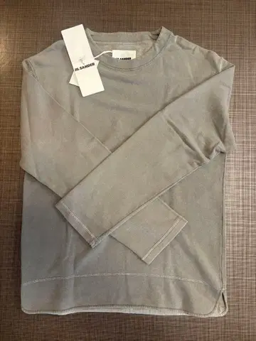 질샌더 긴팔 티셔츠 그레이