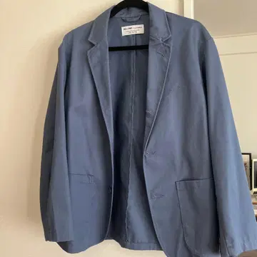 RELUME 블루 테일러드 자켓