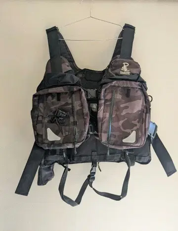 Pazdesign 카모플라쥬 낚시용 조끼