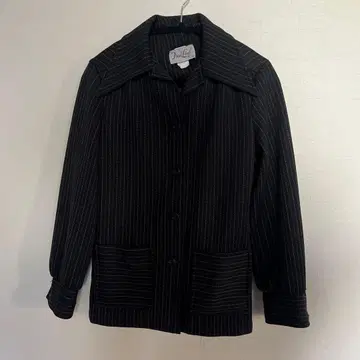 블랙 스트라이프 셔츠