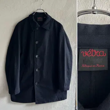 프랑스제 VETRA 멜톤 하프 코트 자켓 BSHOP 38