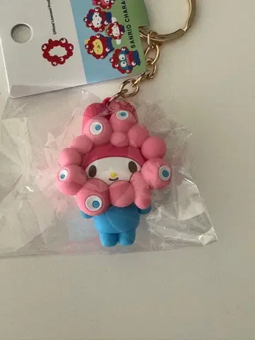 먀쿠먀쿠 산리오 입체 마스코트 파스텔 컬러 마이멜로디