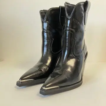 새상품급 Odette e Odile 웨스턴 부츠 스틸레토 22cm