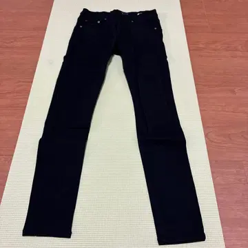 스키니 팬츠 블랙 S 사이즈