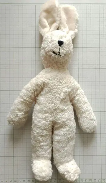 화이트 토끼 봉제 인형