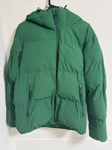 GU 다운 자켓 그린