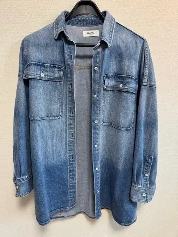 Healthy Denim 데님 블루 긴팔 셔츠