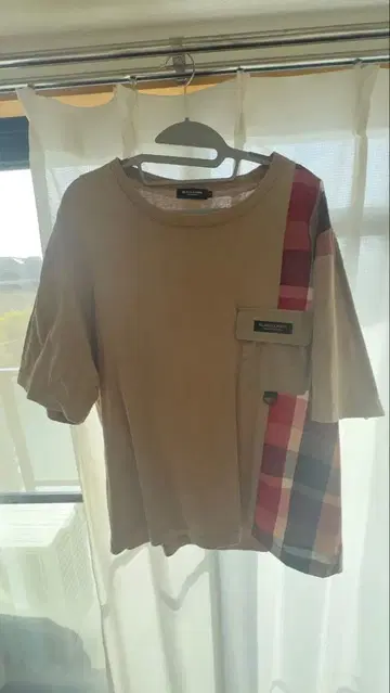 BLACK LABEL CRESTBRIDGE T셔츠 L 베이지 체크