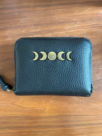 sandlessmoon 접이식 지갑 블랙