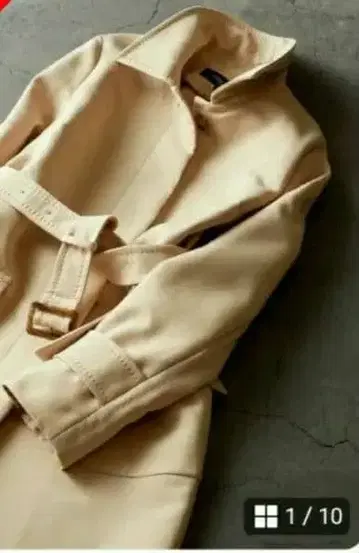 PINORE luxe 피노레 핸드 스티치 스텐카라 코트 시착만 한 상품