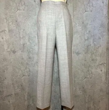 마르티니크 울 삭소니 백 밴딩 팬츠