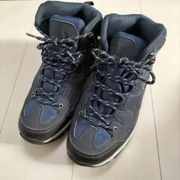 Alpine Design 방수 발수 트레킹 슈즈 네이비 하이컷