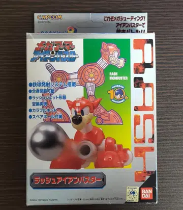 미개봉 새상품 록맨 8 아이언 버스터 러쉬 피규어 메가 아머