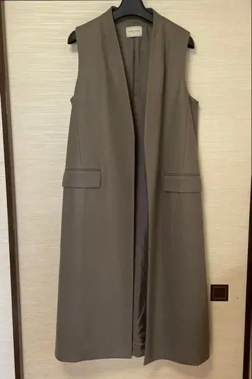 United arrows 울 그레이 롱베스트