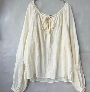 에이치앤엠 시어 블라우스 S 긴팔 셔츠 티셔츠 시어 탑 s