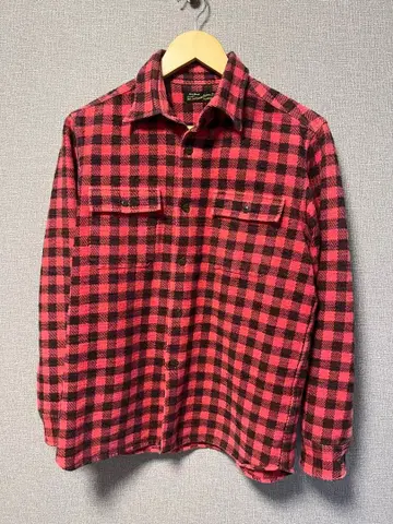 플란넬 셔츠 the stevenson overall 일본제 아메카지