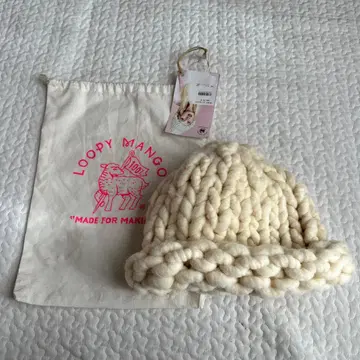 loopy mango 니트 모자 헬싱키햇 루피망고