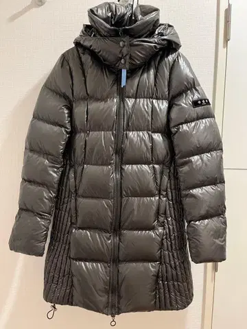 TATRAS 후드 부착 그레이 다운 자켓