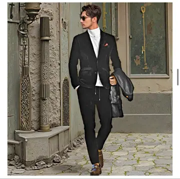 [ 새상품 ] AGLAIA 남성용 셋업 자켓 팬츠 스타일 코듀로이