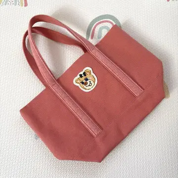 [컨디션 최상] 페이러 올드 테디 토트백 소 핑크 마더백