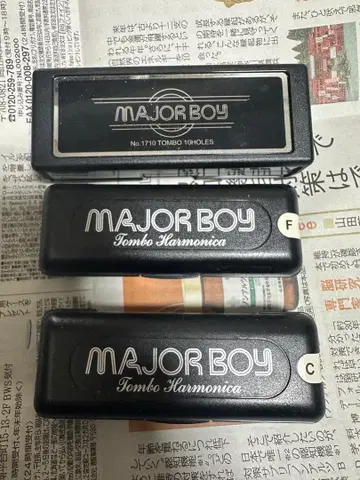 TOMBO MAJORBOY 하모니카 3세트