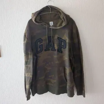 GAP 카모 패턴 후드티 남성용 XL 사이즈