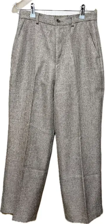 그레이 계열 노턱 슬랙스