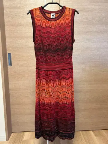 [새상품급] M MISSONI 슬리브리스 니트 원피스 40 사이즈