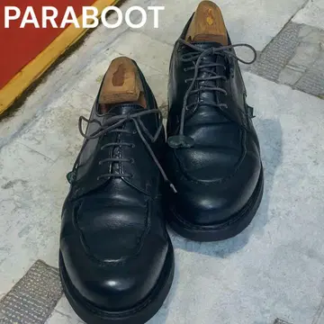 새상품급 파라부트 샹보드 U칩 신발 블랙 24cm