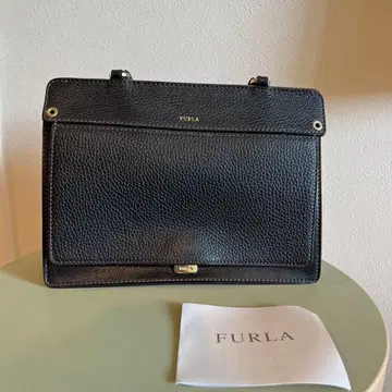 [ 수납 가방 포함 ] 훌라 핸드&숄더백 2way 블랙 백화점 구매