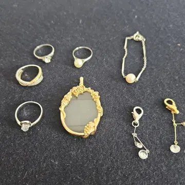 유품 정리품. 루페 펜던트 탑. 여성용 액세서리