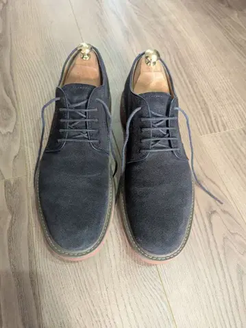 REGAL 스웨이드 더비 슈즈 드레스 슈즈 네이비 남성용