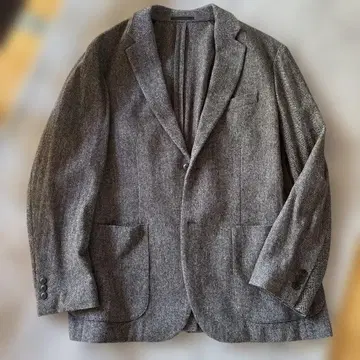 유니클로 울 혼방 테일러드 자켓