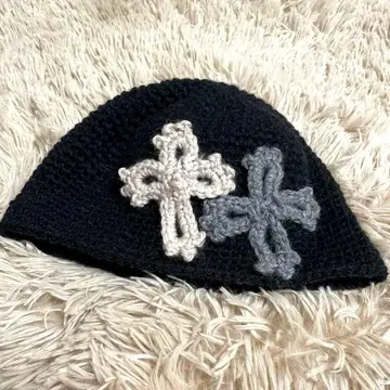 크러셔 모자 블랙 남녀 공용