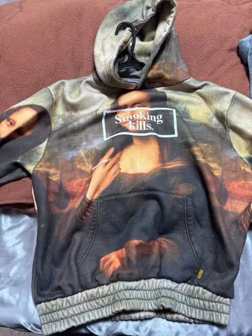 fr2 모나리자 후드티 L 사이즈