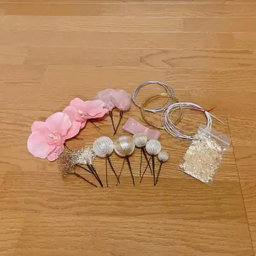 halo [ 성인식 졸업식 ] 팔레놉시스 머리 장식