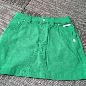 PG 그린 컬러 스커트 여성용 골프 가격 인하