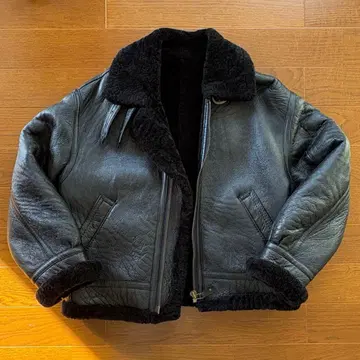 80s B-3 무스탕 자켓 양가죽 새상품급