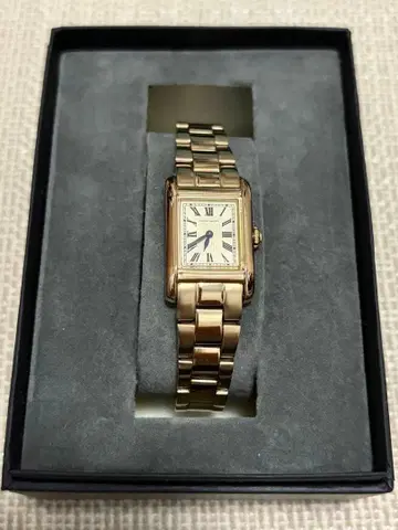 UNITED ARROWS 골드 아날로그 손목시계