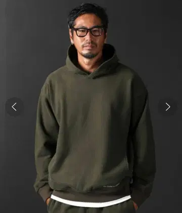 더퍼 헤비 웨이트 오버 사이즈 빅 실루엣 후드 맨투맨