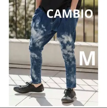 미사용 새상품 CAMBIO Bleach Silhouette 데님 팬츠 M