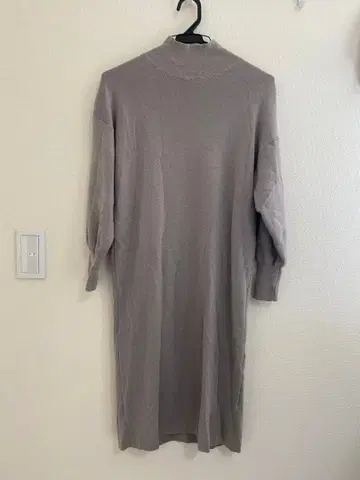 그레이 터틀넥 원피스 M 사이즈