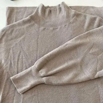 그레이 터틀넥 원피스 M 사이즈