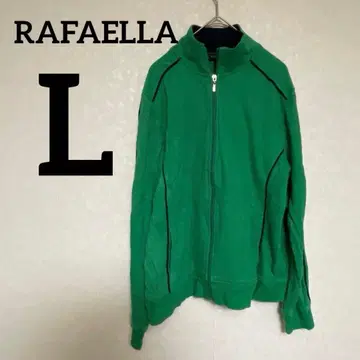 할인 즉시 구매 OK RAFAELLA 그린 녹색 집업 자켓 L