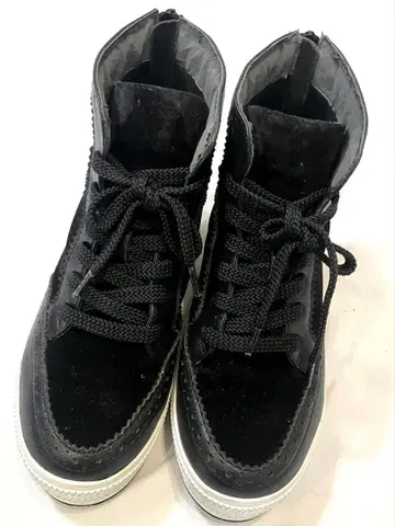 t.b2 센소유니코 지퍼 하이컷 스니커즈 23.5cm