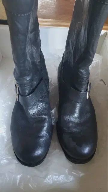 지미추 블랙 엔지니어 부츠 37.5