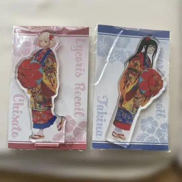 리코리스 리코일 아크릴 스탠드 류장 리코리코 미야코 미야코지마 콜라보