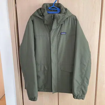 patagonia 후드 부착 자켓 L 올리브 이스마스