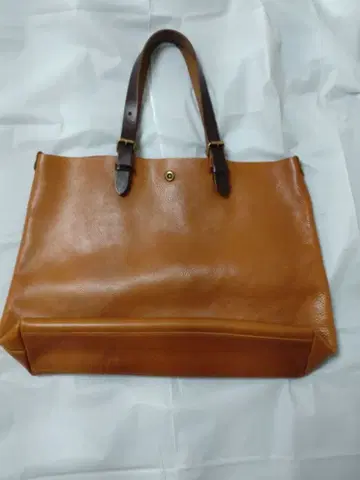 alto 브라운 가죽 토트백